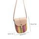 thumbnail image 3 of Elegant Square Bag For Women Delicate Woven Crossbody Purse Small Shoulder Handbag Soft Stylish Everyday Bag, 3 of 6