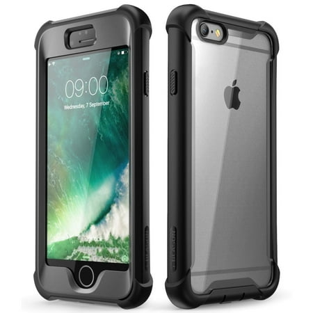 iPhone 6S Case, iPhone 6 Case, i-Blason [Ares] Full-body Rugged Clear Bumper Case with Built-in Screen Protector for Apple iPhone 6 / 6S 4.7 Inch