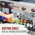 thumbnail image 6 of Royal Gourmet GD403 4-Burner Portable Flat Top Gas Grill and Griddle Combo Grill with Folding Legs, 6 of 9