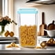 thumbnail image 4 of Xihbxyly Recipiente Hermético para Almacenar Alimentos, Frasco Alto de Plástico con Tapa Hermética, Gran Capacidad para Cereales, Harina y Pasta, Diseño Transparente para Fácil Visibilidad, Organizad, 4 of 6