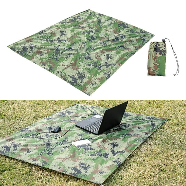 Colchoneta plegable para , colchón a prueba de arena, manta , playa impermeable camuflaje shamjiam Manta de playa