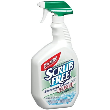 scrub cleaner bleach bathroom spray trigger oz fl walmart