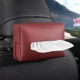 thumbnail image 4 of Caja de pañuelos para el coche, reposabrazos, caja de almacenamiento de toallas, visera para el sol, organizador de pañuelos colgantes para el respaldo del asiento, decoración de almacenamiento para e, 4 of 5