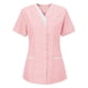 thumbnail image 1 of mfyjkho Tops Para Salir Para Mujer, Uniforme De Enfermera Para Mujer, Ropa Protectora De Cuello Para Cuidadores Clínicos Tops Para Salir Xxl, 1 of 3