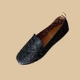 thumbnail image 6 of ShiShine Women's Floral Ballet Flats Slip On Loafers Walking Shoes Square Toe Casual Flats Shoes, 6 of 9