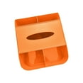 thumbnail image 3 of Car Armrest Box Storage Box Center Console Organizer Tray, Interior Accessories,Multifunctional Paper Box Middle Storage Rack Orange, 3 of 8