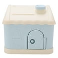 thumbnail image 1 of Kids Piggy Bank, Large Capacity House Piggy Bank Cute House Open Door  For Money For Banknotes For Coin, 1 of 8