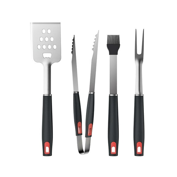Juego de Utensilios para Asador 4 Piezas Aquila Modelo San Juan UA4533