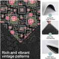 thumbnail image 3 of Pioneer Flower Floral Print Pattern Kitchen Rugs Sets Of 3,Kitchen Runner Rugs Non Skid Washable,Decorative Kitchen Floor Mats for Kitchen,Sink,Laundry,17X30 Inch + 17X47 Inch + 17X59 Inch, 3 of 6