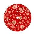 thumbnail image 3 of Falda para árbol de Navidad Delantal para árbol de Navidad 90cm Decoraciones navideñas Navidad Estilo C, 3 of 9
