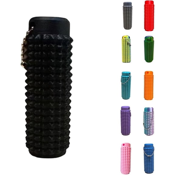 Pain Fidget, 2025 New Portable Vibrant Colors Stim Tool, Spiky Grippie Stim Keychain,Vibrant Sensory Tool for Focus and Relaxation