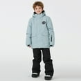thumbnail image 5 of ATOGUTA Ski Set Kids Ski Jacket Snow Jacket Pants Suits Windproof Waterproof Winter Coats Size 5T-14, Gray, 5 of 5