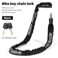 thumbnail image 3 of Bike Lock Heavy Duty Anti-Theft Chain Lock Waterproof with 2 Keys for Bike, Motorcycle, E-Bike,, 3 of 8