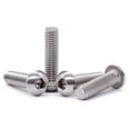 thumbnail image 4 of 5/16-18 x 1-3/4 "" Tornillos de cabeza de botón Tornillos de acero inoxidable 304 18-8 Rosca completa Rosca gruesa Allen Hex Drive 20 PCS, 4 of 5
