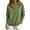 24# Army Green, variant on Collared Sweatshirt Womens Fleece Half Button Pullover Long Sleeve Casual Top with Button Drop Shoulders Ribbed Cuffs Banded Hem for Everyday Casual Wear