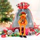 thumbnail image 5 of Xihbxyly Oferta Principal Del Día Solo Hoy Bolsa de Retícula Navideña con Relieve para Colgar Muñecas, Bonita Bolsa de Almacenamiento, Relleno de Dulces, Árbol de Navidad para Niños y Familias, Papá, 5 of 5