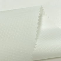 XmhyTop-A 1 Yard Polyester Fabric PU Coated Waterproof Fabric, Tarp Cover Fabric for Outdoor Use, Versatile Tent Bag Kite DIY Fabric,White