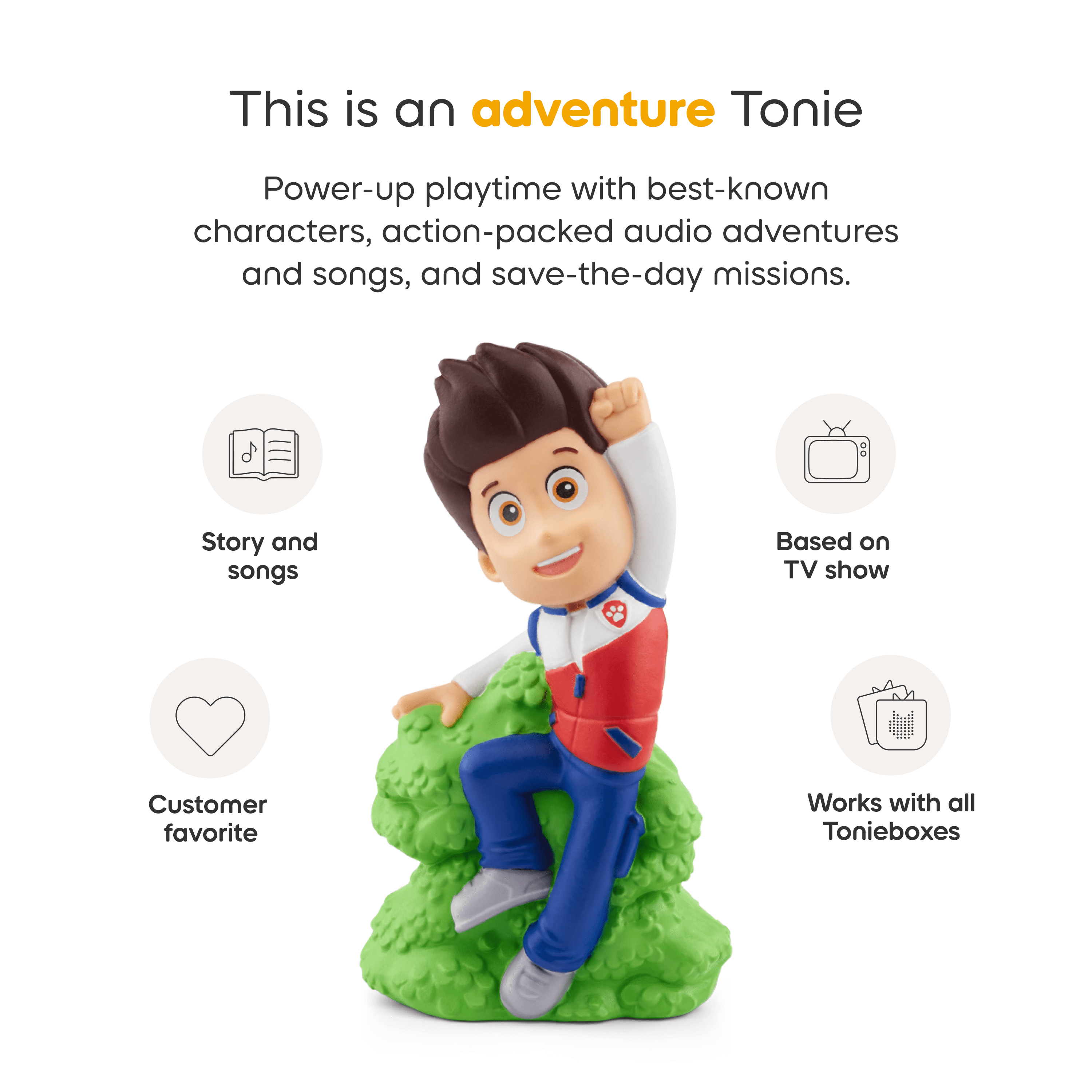 tonies PAW Patrol: Ryder Audio Play Figurine