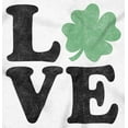 thumbnail image 2 of St Patrick's Day Shamrock Love Women's Long Sleeve T Shirt Brisco Brands S, 2 of 6