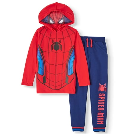 Marvel Spider-Man 2-Piece Outfit Sets (Little Boys & Big Boys)
