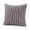 Gray, variant on SUSHANG Striped Decorative Throw Pillow Square Winter Decorations Couch Pillow Case Soft Cozy & Velvet Back Modern Home Decor For Bed