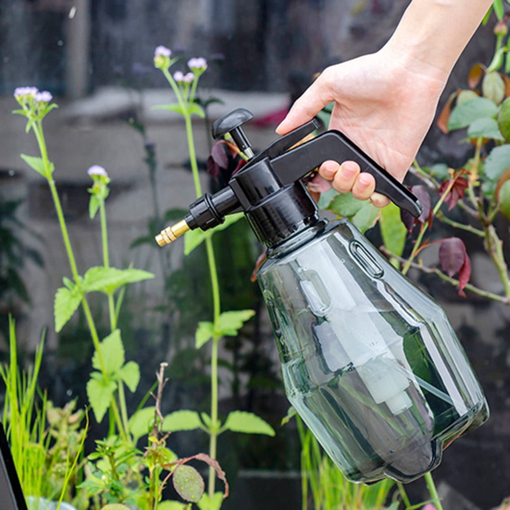 Pneumatic Sprayer Garden Water Spray Bottle Plant Watering Pot w/Foam Nozzle