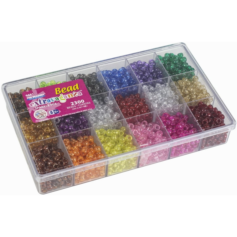 Beadery Bead Extravaganza Bead Box Kit 19.75oz - All Sparkle