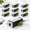 10PC-Slim, variant on Custom-10PC Gigabit Ethernet Surge Protector Metal Shielded Lightning Arrestor