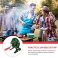 thumbnail image 3 of Minkissy Souffleur Manuel Extérieur Fer Outil de Barbecue Vert pour Camping 1Pcs, 3 of 7