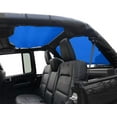 thumbnail image 2 of Shadeidea Jeep Wrangler Sunshade JL Unlimited 4 Door JLU Sun Shade (2018-Current) Top Front+Rear+Trunk-Blue Mesh Screen Cover UV Blocker with Grab Bag Storage Pouch-10 Years Warranty, 2 of 7