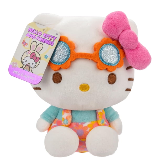 Juguete de peluche Jazwares Hello Kitty & Friends de 8 pulgadas con atuendo