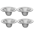 thumbnail image 6 of 24PCS 2.125Inch Top / 1Inch Basket- Mesh Sink Drain Strainer Hair Catcher for Bathroom Sink, Utility, Slop, Laundry, RV, 6 of 6