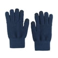 thumbnail image 5 of AWZXDE Mens Gloves Solid Color Winter Thickened Knitted Outdoor Warm Screen Snowman Embroidered, 5 of 5