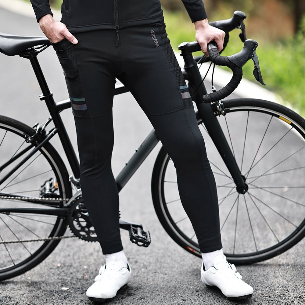 Wosawe Men's cycling trousers,Winter Warm Men Stay Men's Men's