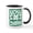 White/Black Inside, variant on CafePress - Lucky Charm Mugs - 11 oz Ceramic Mug - Novelty Coffee Tea Cup