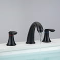 thumbnail image 4 of Bathroom Faucets for Sink 3 Hole, with Pop-up Drain and Supply Lines, for Vanity RV Farmhouse Sink, 4 of 9