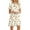 Yellow, variant on Sentmoon Loose Fit Womens Dresses Short Sleeve Crew Neck Holiday Dresses for Women Casual Fashion Print Mini Dresses,Fit & Flare Trendy Women Clothing Yellow S Up to 40% Off