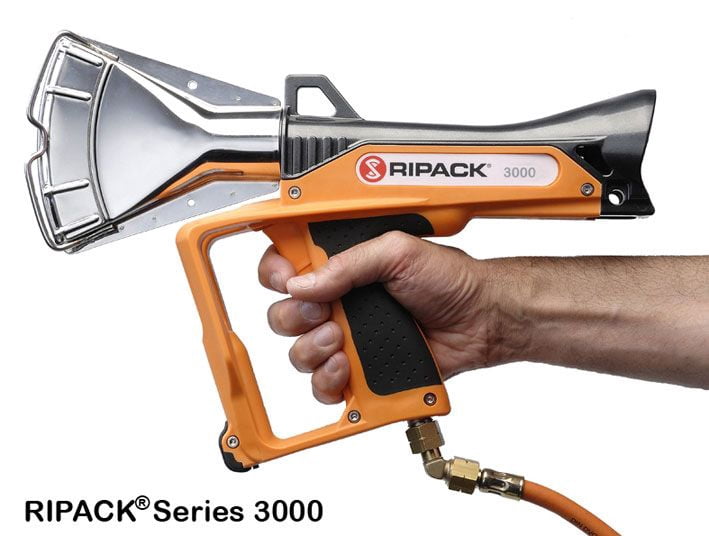 Ripack 3000 Heat Gun Kit - Heat Gun, Case & Pressure Regulator