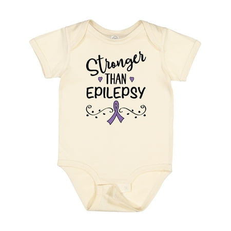 

Inktastic Epilepsy Awareness Ribbon Support Walk Girls Baby Bodysuit