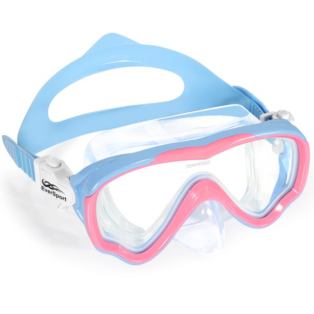 EverSport Kids Swim Goggle Snorkel Diving Mask for Youth(515), with
