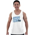 thumbnail image 3 of Autism Touches Us All Puzzle Piece Tank Top T Shirts Men Women Brisco Brands L, 3 of 6
