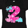 thumbnail image 4 of Inktastic Dinosaur Party-second Birthday Girls Baby Bodysuit, 4 of 5