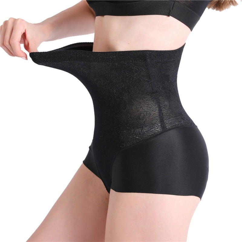 Women High Waisted Body Shaper Lady Tummy Control Waist Slimming Panties Shapewear Plus Size