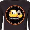 thumbnail image 4 of Inktastic Construction Digger Truck Long Sleeve Youth T-Shirt, 4 of 5