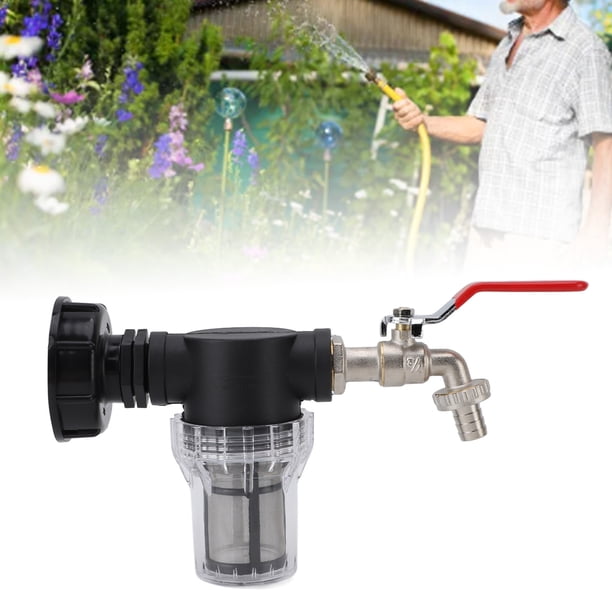 Conector De Filtro De Tanque IBC, Adaptador De Manguera De Tanque IBC Sellado De Gran Flujo Con Accesorios Para Manguera De Jardín Para Conexión Y