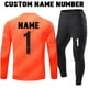 thumbnail image 1 of Uniforme de portero de fútbol para hombres y niños, esponja protectora de manga larga, camiseta de entrenamiento de fútbol, pantalones personalizados, 2023, 1 of 5