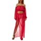 thumbnail image 3 of Txlixc Traje de mujer, blusa de manga larga y blusa de dos piezas, adecuado para vacaciones en la playa Txlixc moda, 3 of 9