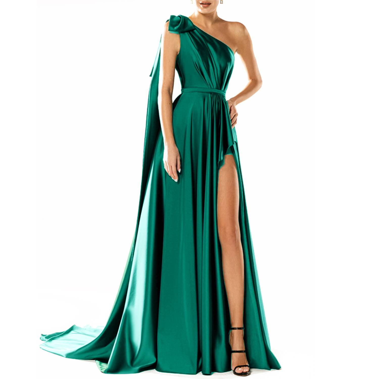 Women One Shoulder Cloak Sleeve Wrap 