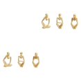 thumbnail image 2 of tssuouriy Elegant Decoration Thinker Statue To Add Charm To Home Materials Gift Choice gold 2Set, 2 of 6