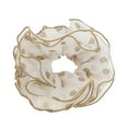 thumbnail image 5 of Unique Bargains 1 Pc Scrunchie Fashion Polka Dots Hair Elastics Brown, 5 of 5